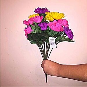 Silk Mixed Gerber Daisy Bloom Assortment